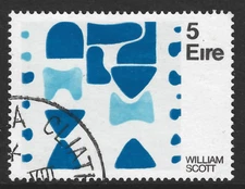 1973 Ireland Sg 329 Comtemporary Irish Art (5th issue) Fine Used