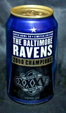 BUD LIGHT (NFL) - 2015 - 2000 Champions Baltimore Ravens - Super Bowl XXXV