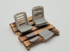 Hot Rod 16nov-s15 Bomber Seats For 124 125 Scale 2pac