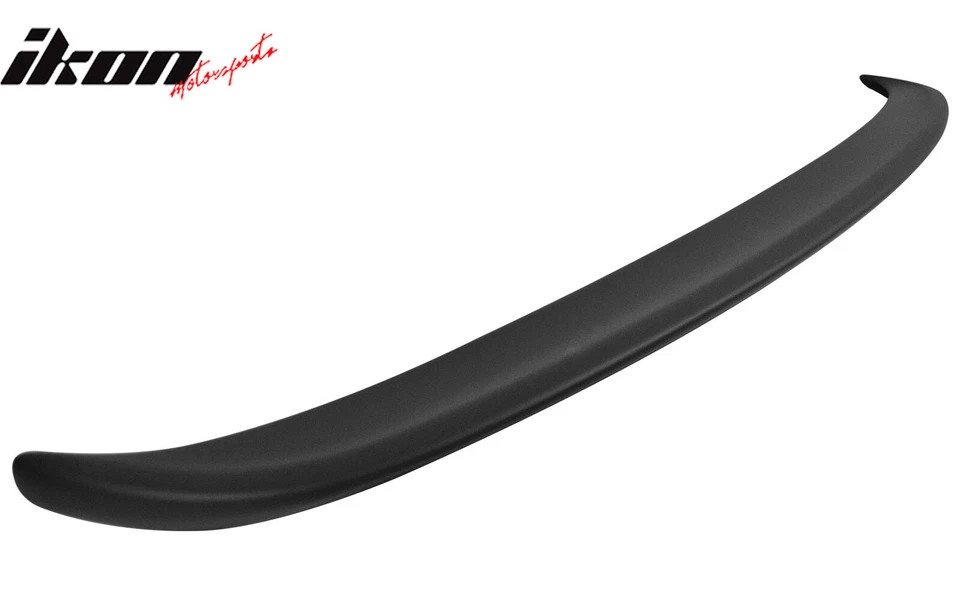 Fits 04-10 BMW E60 5 Series AC Style Matte Black Rear Trunk Spoiler Wing Lip ABS - Image 4 of 4