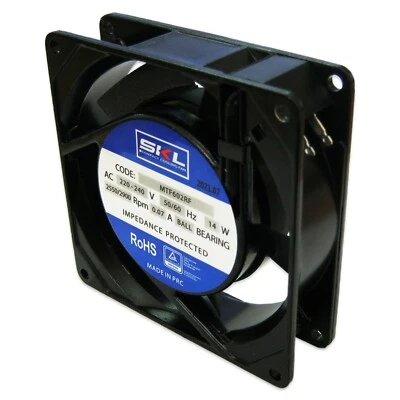 VIERKANT AXIAL KÜHLGEBLÄSEMOTOR 230V 14W 92 x 92 x 25mm PANEL KÜHL GEFRIERKOMBINATION SKL