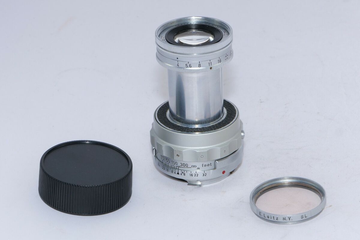 Leica M-Elmar 90mm f/4 Collapsible Compact Telephoto Lens Leica M-Elmar 90mm f/4 Collapsible Compact Telephoto Lens