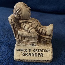 1970 Vintage Paula Inc. Worlds Greatest Grandpa W-178 Figurine made in USA