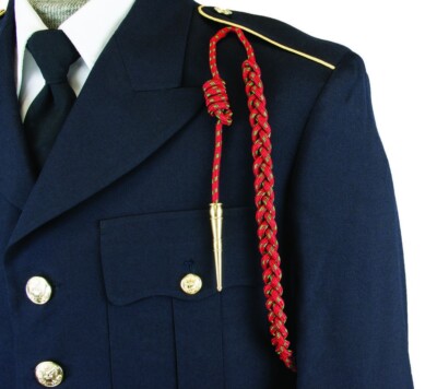US Military Issue WWII Belgian Red & Green Dress Uniform Shoulder Cord | eBay US Military Issue WWII Belgian Red & Green Dress Uniform Shoulder Cord | eBay