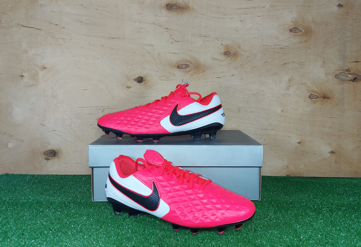 Nike Tiempo Legend VIII Elite FG AT5293-606 Elit Red boots Cleats