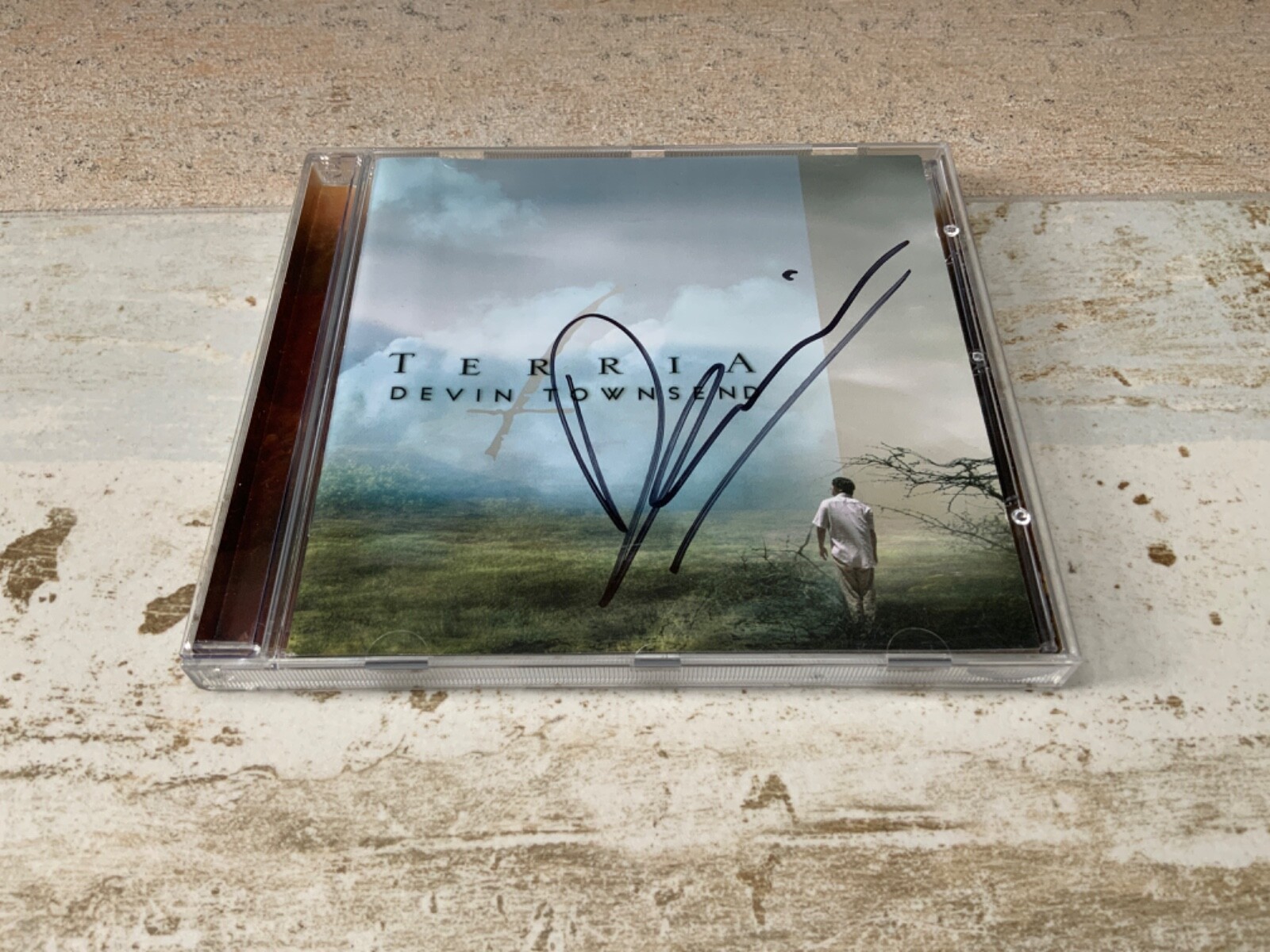 Devin Townsend Terria signed Autographed by Devin CD 2001 DEVIN TOWNSEND PROJECT