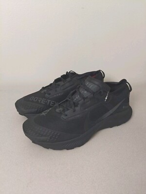 Nike Pegasus Trail 3 GORE-TEX GTX Black Smoke Grey Mens Trail DC8793-001, SZ 15