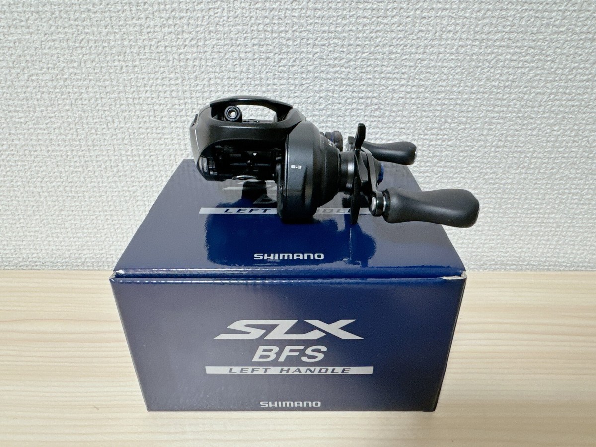 シマノ　SLX BFS 6.3 Shimano 21 SLX BFS Left Handed 6.3 Bait Casting Reel In Box