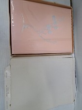 Vintage Gibson Baby Book Wee Me Record Memory Pink Leather B 322