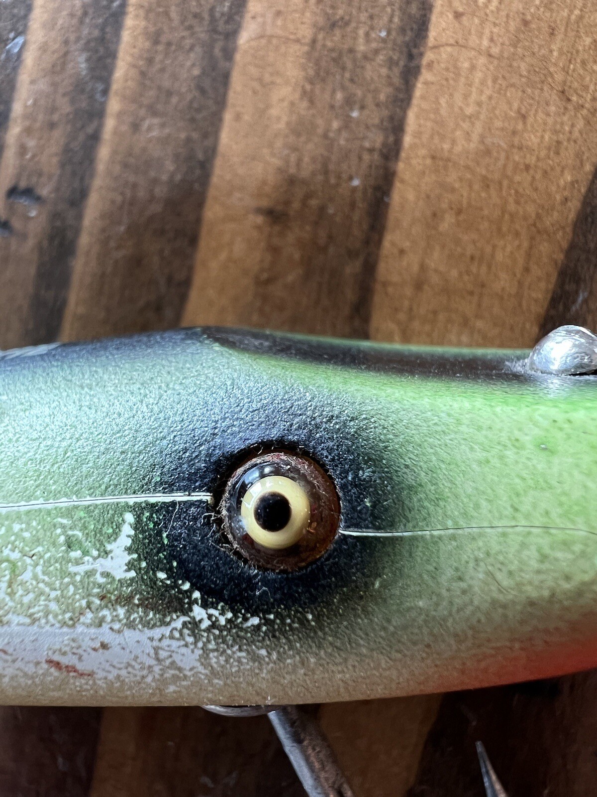 Creek Chub Bait Company 5” Jointed Rainbow Pikie Lure With Glass Eyes