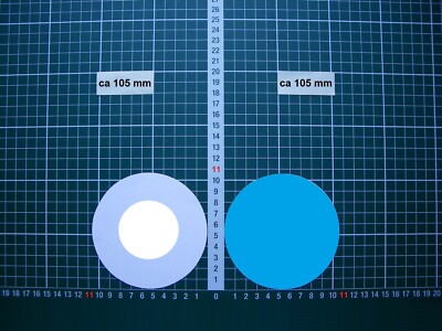 Spiegelglas Ersatzglas für einsatz Talbot Spiegel sph konvex Blau 105mm