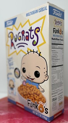 FunkO's Rugrats Cereal Box D-CON 2018 Exclusive Sealed Funko Pocket Pop New