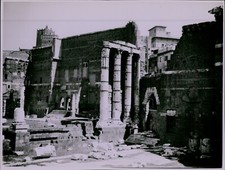 LD210 Original Photo ANCIENT ROMAN FORUM Ruins Cultural Historic Site Columns