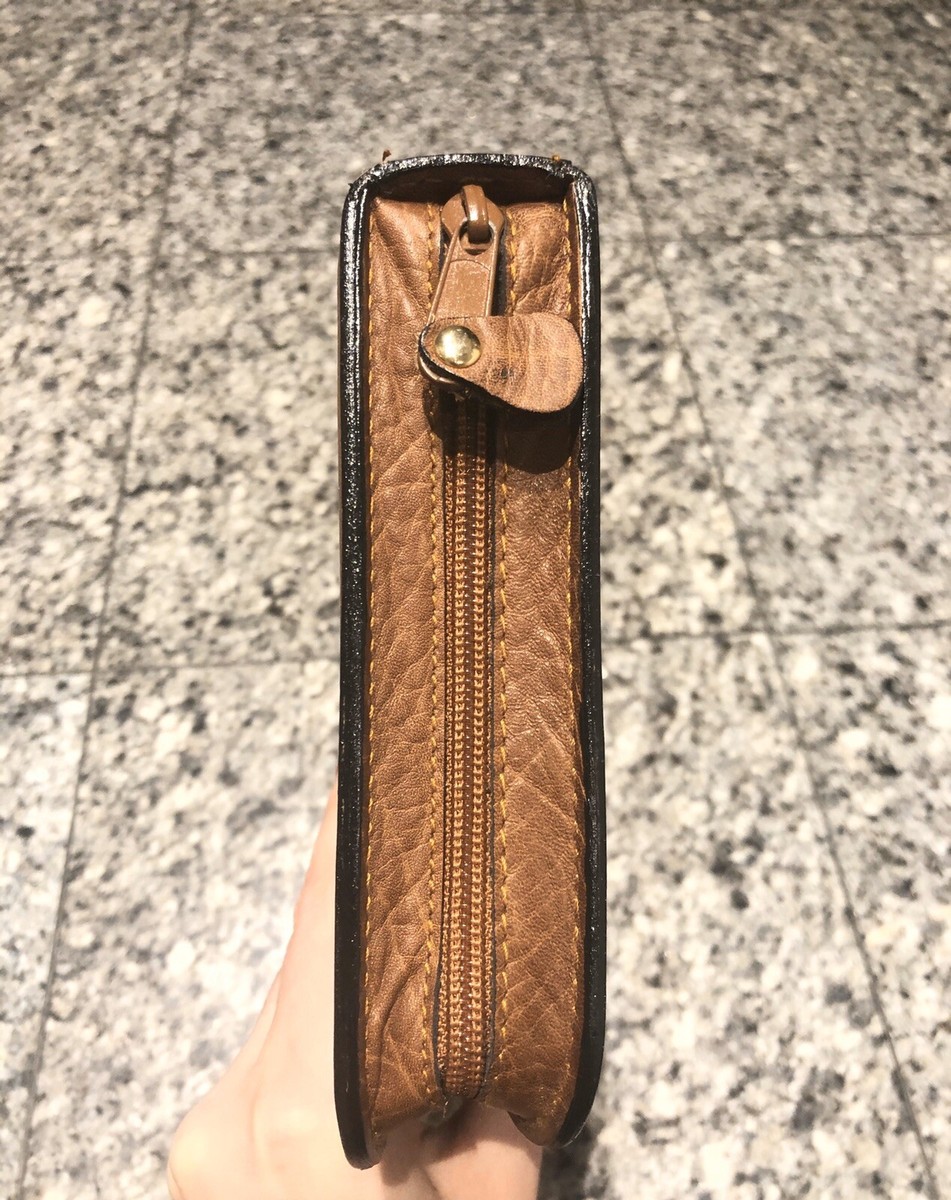Sir Rondo's Italy Brown Leather Zip Around 12 Watch Travel Sir Rondo's Italy Brown Leather Zip Around 12 Watch Travel