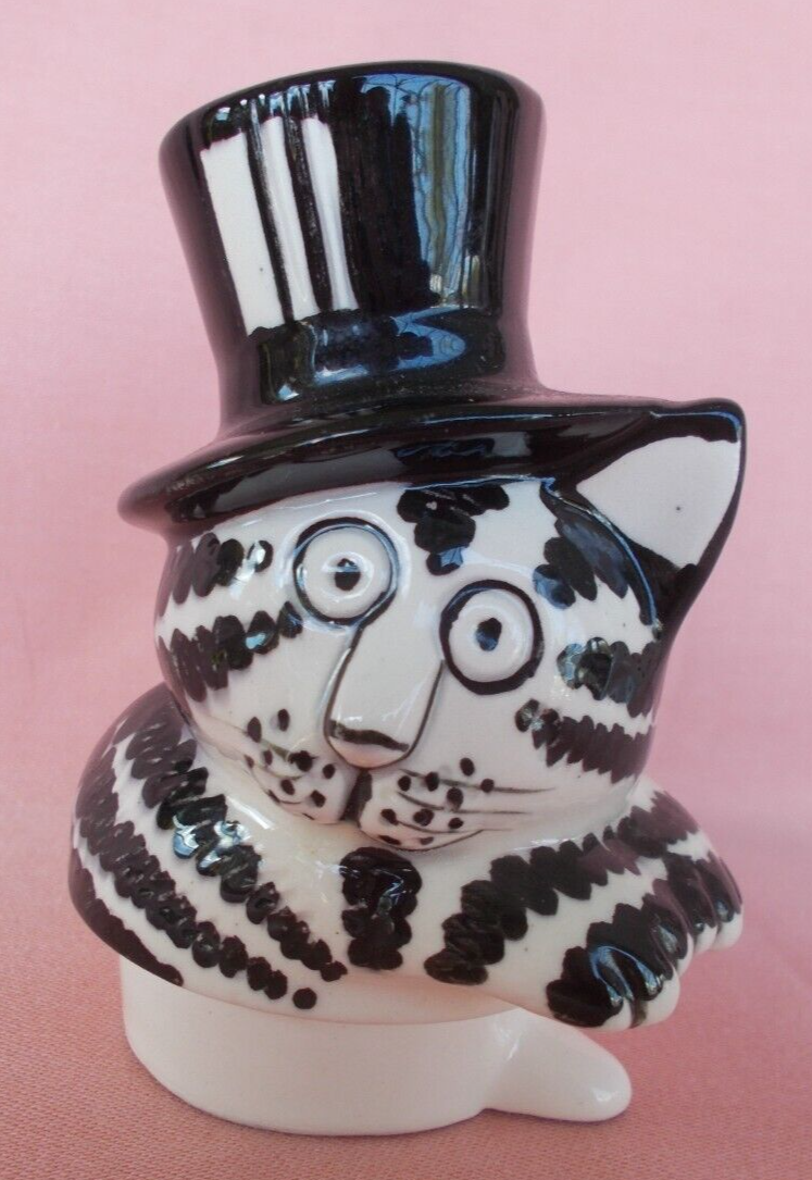 Top Hat Teapot Kliban Cat Sigma Tastesetter designed by B. Kliban Japan eBay