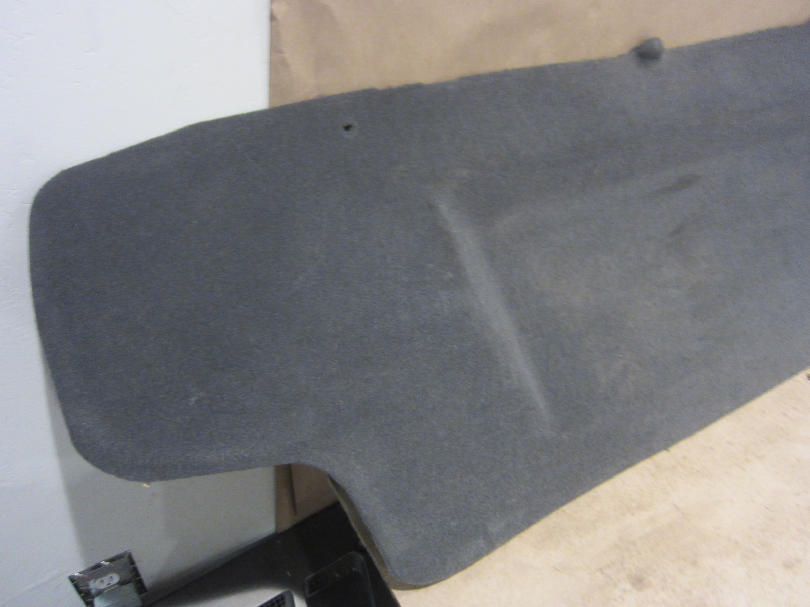 Maserati Quattroporte 2005 Trunk Trim Back Wall Fuel Tank Cover Carpet 981307000