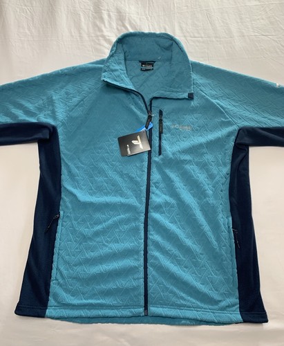 NEW COLUMBIA, MEN'S SIZE XL, TITAN PASS 3.0 FLEECE ZIP-UP JACKET, MSRP $90.00!