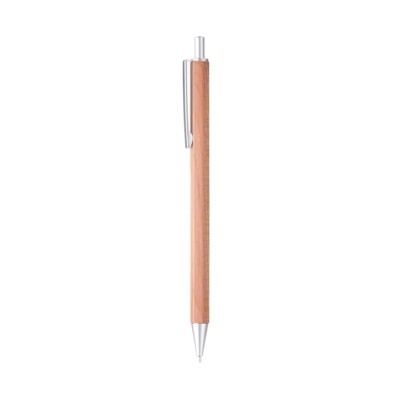 MOMA Mechanical Pencil 0.5mm  MUJI natural wood Hexagonal made in Japan