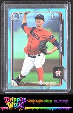 🔥Thomas Eshelman 2015 Bowman Draft Chrome Blue Sky Refractors #55 SKU20-2🔥