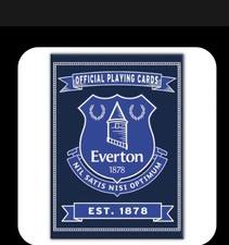 EVERTON FC Playing Cards Official Licensed Product 2018/19 Issued NEW SEALED UK