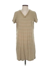 The Company Store Women Brown Casual Dress S