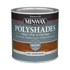Minwax PolyShades Antique Walnut 1 Quart Wood Stain and Finish in One