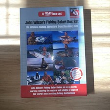 John Wilson's Fishing Safari DVD Box Set 8 Disc Set 2004