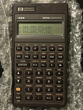 Hewlett Packard HP 42S RPN Scientific Calculator Vintage Only Tested For Power