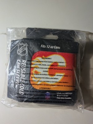 Calgary Flames Insulated Reusable Cold Can Sleeve Red NHL Hockey SOK-IT