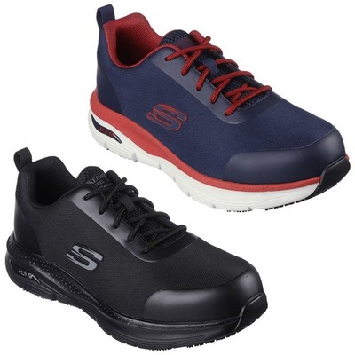 Skechers Herren Ringstap Arch Fit Sicherheitsschuhe S3 rutschfest Stahlkappe Arbeit