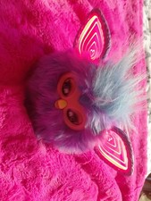 Furby Purple Plush Tye Dye Interactive Toy 2023 Tested Possessed