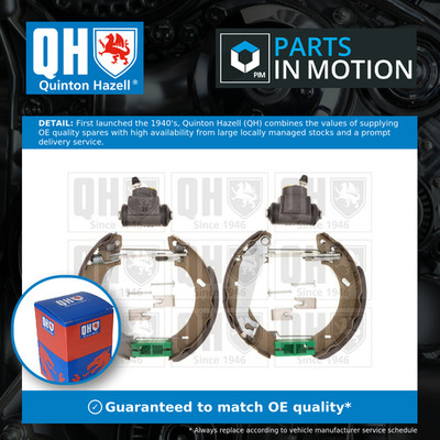 Brake Shoes Set fits FORD ESCORT 1.8 92 to 95 QH Genuine Top Quality Guaranteed