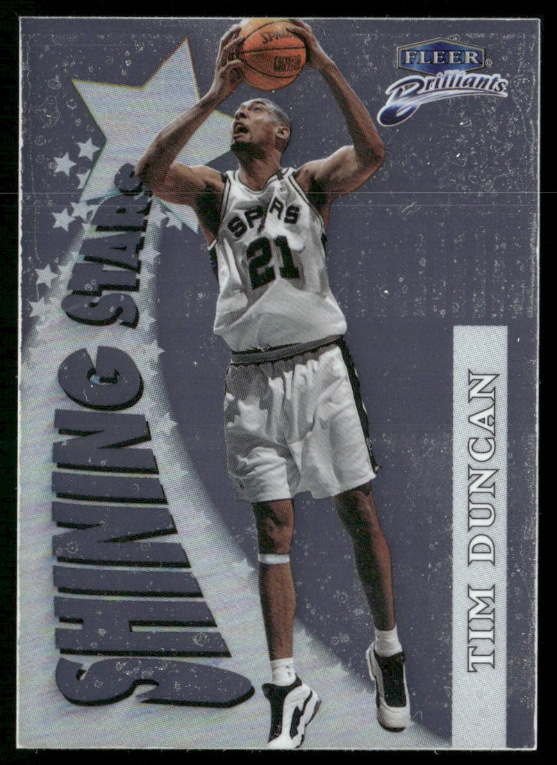 Tim Duncan #3 (Basketball Cards 1998 Fleer Brilliants Shining Stars) — is it worth grading?
