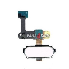For Samsung Galaxy Tab S2 9.7" T810 White Home Button With Flex Cable