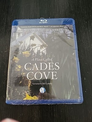 A Place Called Cades Cove - Blu Ray & DVD Narrated by Bill Landry Factory Sealed