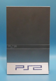 PlayStation 2 Slim vertical stand Silver 3D Printed