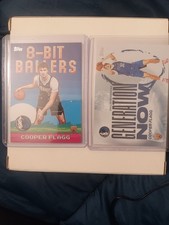 2025-26 Topps 2 Cooper Flagg inserts 8 - Bit Ballers and Generation NOW
