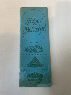 Vintage Union Electric Company ''Happy Holidays'' Recipe & Homemaking Pamphlet