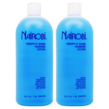 Nairobi Wrapp-It Shine Foaming Lotion 32oz, Pack of 2