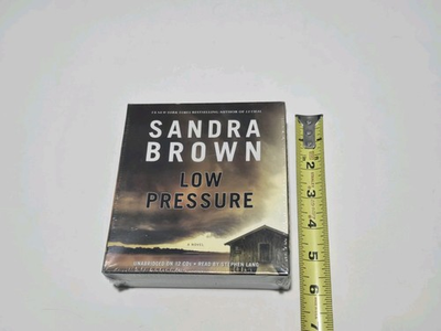 #ad Low Pressure Audio CD By Brown Sandra Unabridged On 12 Cds 2012 NEW SEALED $17.95