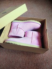 UGG Classic Mini II Boot 1016222 Pink Lilac UK 8 EU 41 Brand New In Box Womens
