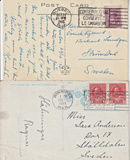+++ WINNIPEG + 2 AK + QUEBEC + FRONTENAC + WĘGIEL + WĘGIEL + ELEKTRYCZNY RLY. BUDYNEK