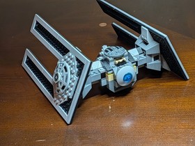 LEGO Star Wars 10131 TIE Droid - Light Bluish Gray Color Swap