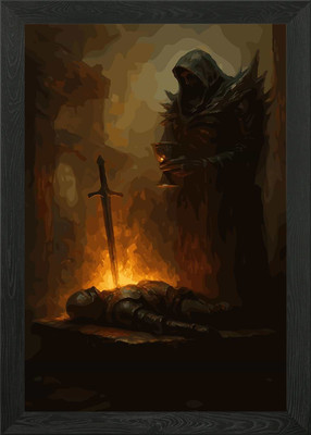 Tainted Grail: The Fall of Avalon gerahmtes Wandbild Poster Leinwanddruck Bild