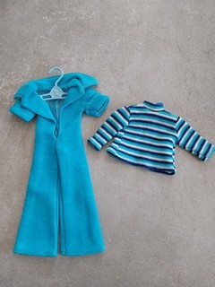 Tenue " Mutine " Poupee Ancienne Tressy Bella