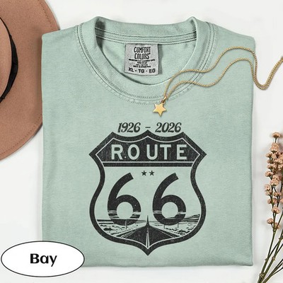 Route 100th Anniversary Comfort Tee Road Trip