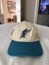 Miami Marlins “F” Logo 47 Brand SnapBack With 2003 World Series Patch