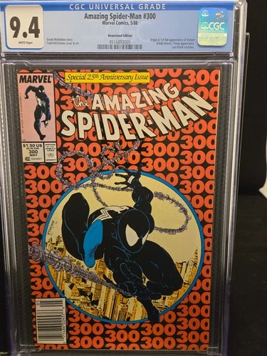 AMAZING SPIDER-MAN #300 CGC 9.4  NM Newstand Edition  WHITE Pages