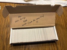 (480) Card Lot 2026 Topps Heritage Base Vets + RCs  - SET BUILDER Already Sorted