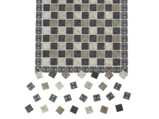 Miniature Dollhouse Flooring Tiles 1:12 Scale Handmade Floor Decor